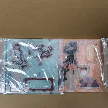 이이다 히카루 아크릴 스탠드 상하이 한정판 상하이 팬미팅 2개 세트