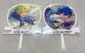 앙스타 스켈레톤 부채 토모에 히요리 & 사자나미 쥰 세트