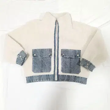 MyLanka 데님 x 에코 무스탕 블루종 M 새상품급 가을/겨울