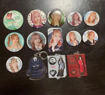 카와나카고 나츠키 마음 캔뱃지 등 묶음 판매