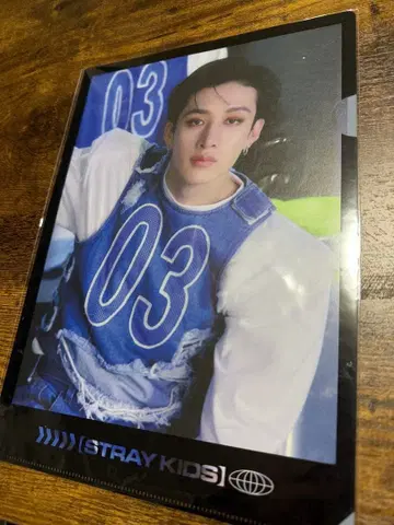 straykids 방찬 클리어 파일 포스터 세트