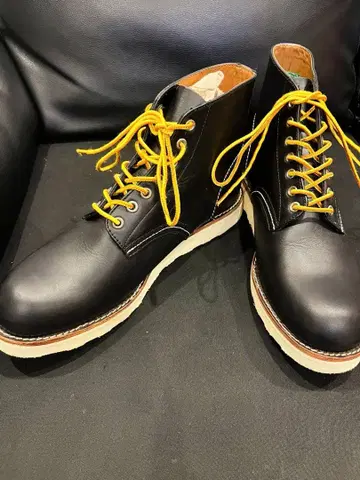 [ 미사용 새상품 ] 천연 가죽 워크 부츠 26.5cm 세터