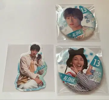 새상품 영화 초특급 the movie RE:VE 스티커 캔뱃지 Aloha