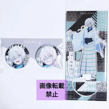 문호 스트레이독스 현대 일본 의류 니콜라이 아크릴 스탠드 캔뱃지