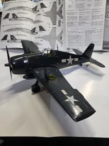하세가와 f6f 1/32 완성품