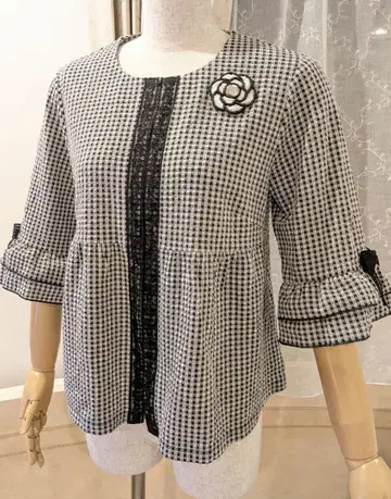 슈퍼 뷰티 상의 40 펄 까멜리아 벨쓰리 레이스