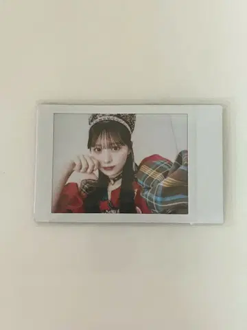 CANDY TUNE 타치바나 코토미 빨간색 빙고 폴라로이드