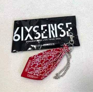 시라하마 아란 반다나 키체인 GENERATIONS 제네