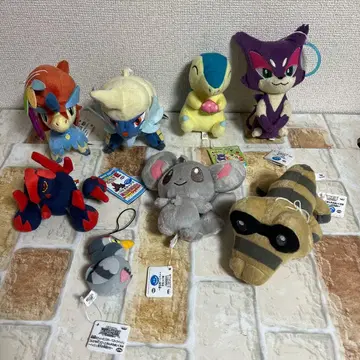 포켓몬 포켓몬스터 마스코트 봉제 인형 8세트