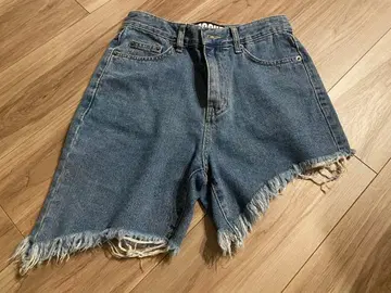 MSCHFE 데님 숏팬츠