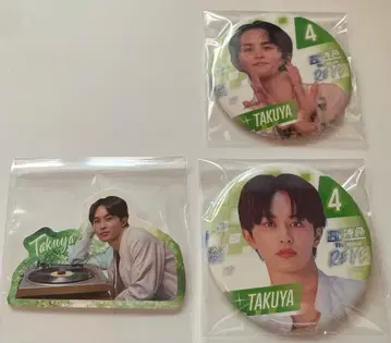 새상품 영화 초특급 the movie RE:VE 스티커 캔뱃지 타쿠야