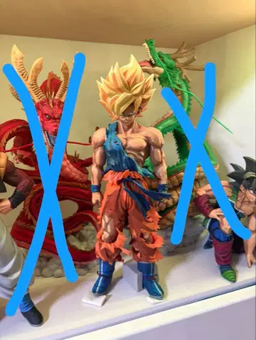 손오공 초사이어인 SMSP 2차원 채색 박스 있음