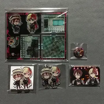 스튜디오 와사비 늑대 게임 소우시로 츠바키 굿즈 세트