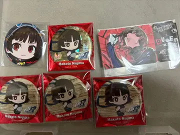 페르소나 5 더 로얄 아르베이커 니지마 마코토 캔뱃지 홀로