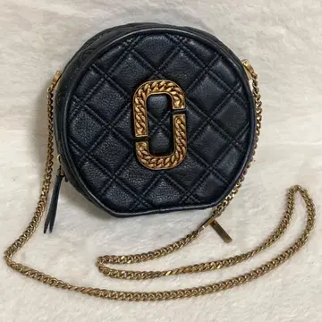 레어 컨디션 최상 마크제이콥스 숄더백 퀼팅 체인 블랙