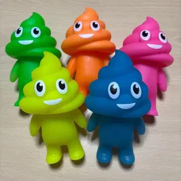응가 인형 소프트 비닐 인테리어 컬러풀
