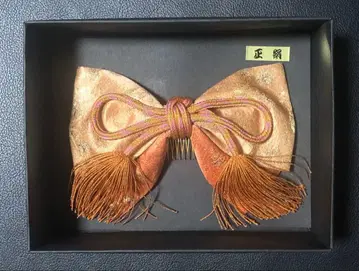 머리 장식 리본 빗 순수 실크 헤어 액세서리 기모노 일본 의류 잡화