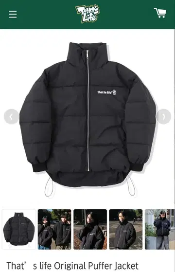 That's life Original Puffer Jacket