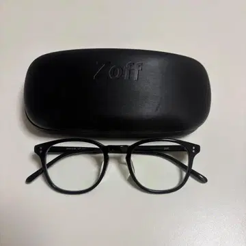 Zoff 검은색 테두리 안경