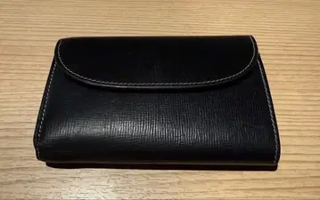 Whitehouse Cox (블랙 가죽 3단 폴더형 지갑)