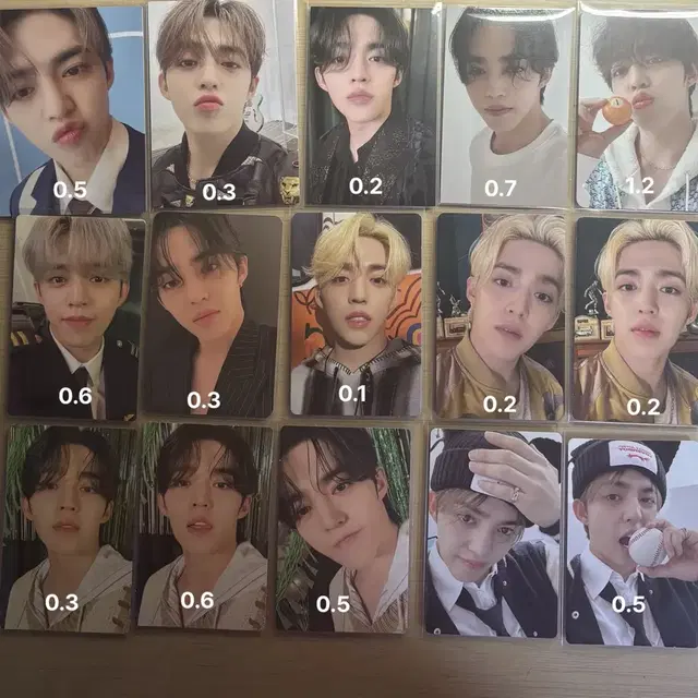 세븐틴 포카 양도 처분 판매