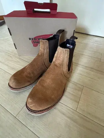 레드윙 3192 첼시 부츠 뮬 스키너