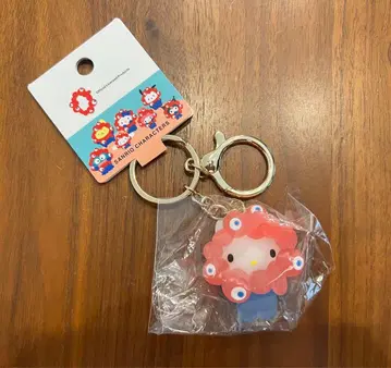 미야쿠미야쿠 변신 입체 마스코트 클리어 컬러 키링 키티