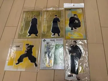 주술회전 게토 스구루 아크릴 스탠드 6개 세트