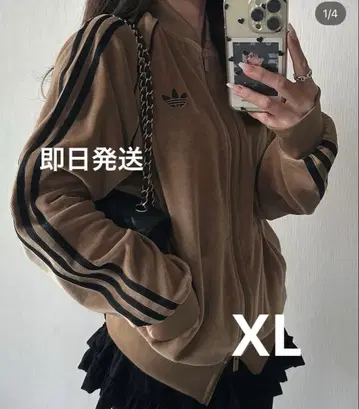 adidas 아디다스 벨로아 트랙 자켓! 미사용 새상품!