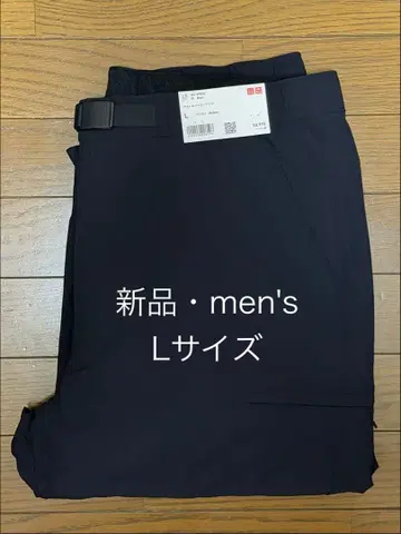 유니클로 웜 이지 팬츠 2025 가을/겨울 블랙 L 사이즈 새상품