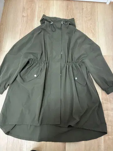 오버 사이즈 마운틴 후드티 코트 자켓 후드티 아우터