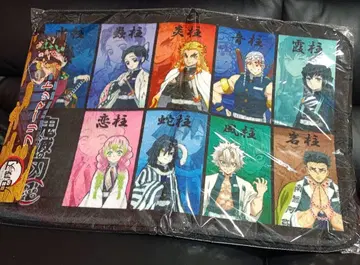 귀멸의 칼날 프리 매트 기둥 새상품 미사용 매트 깔개