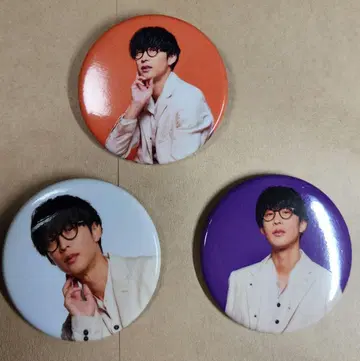 오이시 마사요시 캔 배지 3종 세트