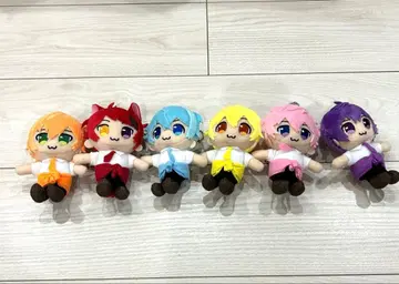 스토푸리 봉제 인형 키링 6인 세트