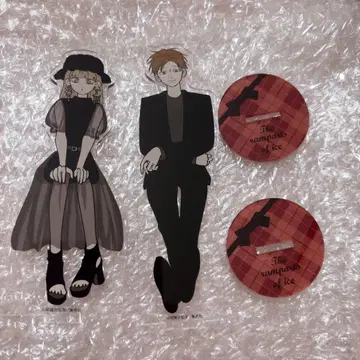 얼음 성벽 아크릴 스탠드 히카와 코유키 아마미야 미나토 2점