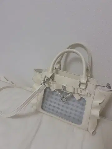 Ank Rouge 확정 팬서비스 마법의 주문 BAG 화이트 흰색 소