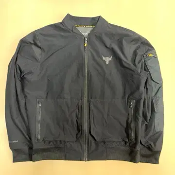 UA 프로젝트 락 봄버 풀 집업 자켓 MA-1풍 L