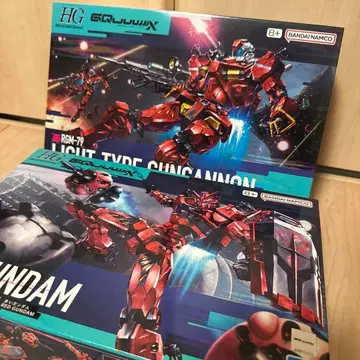 HG 경 캐논 빨간 건담 미조립 비트 씰 없음