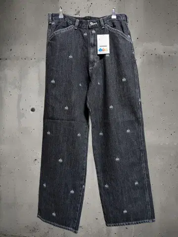 Edwin 드래곤 퀘스트 메탈 슬라임 LOOSE FIT BIG 포켓 팬츠