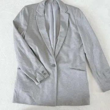 새상품급 지유 GU 워셔블 테일러드 자켓 세탁 가능한 수트 M