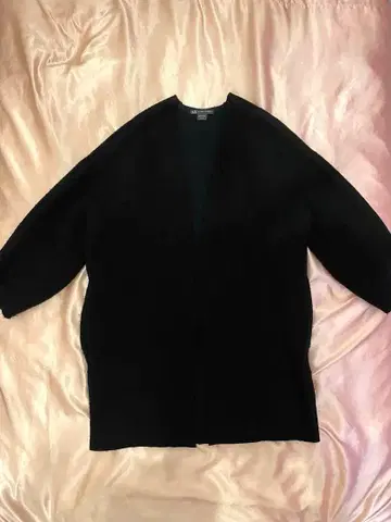 Armani Exchange 블랙 롱 코트 XXS/TP