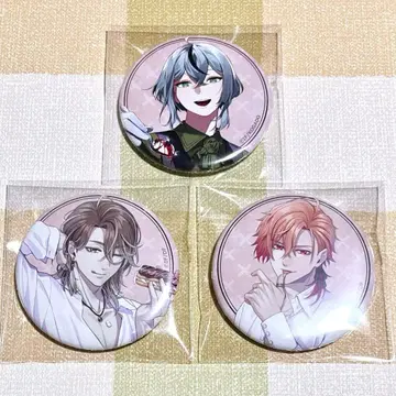 오토메이트 with sweets 캔뱃지 모리 레지스 오스카