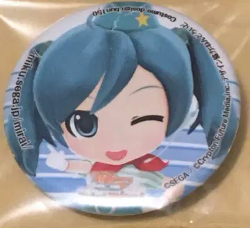 하츠네 미쿠 굿철 카페 캔뱃지 에어라인