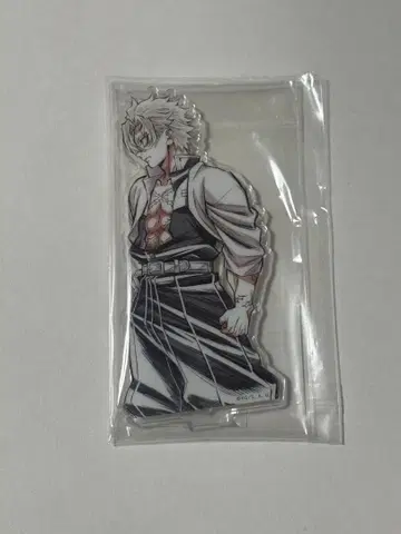 귀멸의 칼날 D상 아크릴 스탠드 web 복권 시나즈가와 사네미