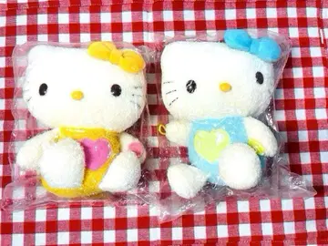 미개봉 레트로 2004년 헬로키티 봉제 인형 커튼 홀더 산리오