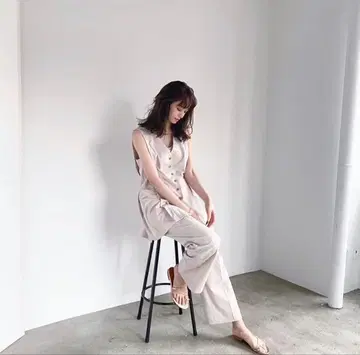 [ 새상품 미사용 ] jemma.atelier 베스트 셋업