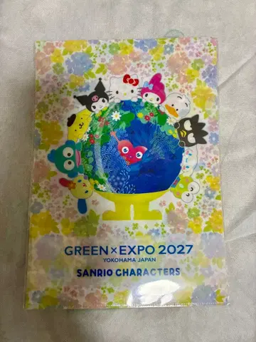 뚱크뚱크 산리오 캐릭터즈 콜라보 클리어 파일