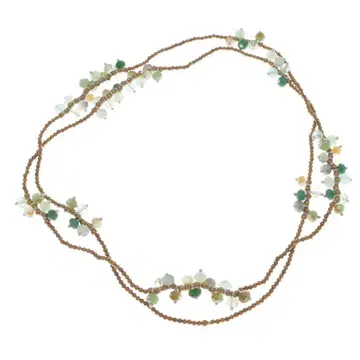 새상품 스톤 비즈 목걸이 KANKAN