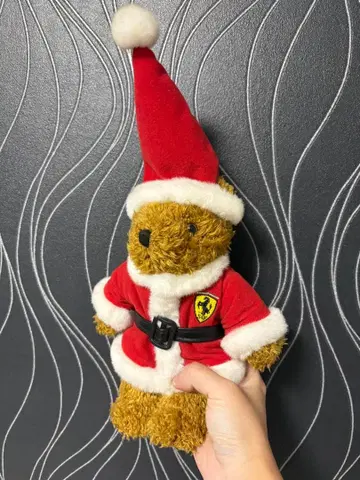 한정품 Ferrari 산타클로스 봉제 인형 24cm