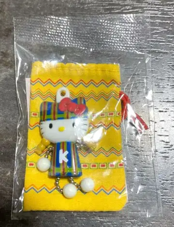 초레어! 당시 새상품 2002년 헬로키티 부탁해! 웃으며 안녕 부적 11